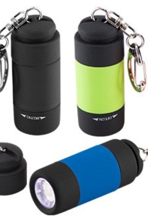 Llavero-Linterna LED Cargador USB