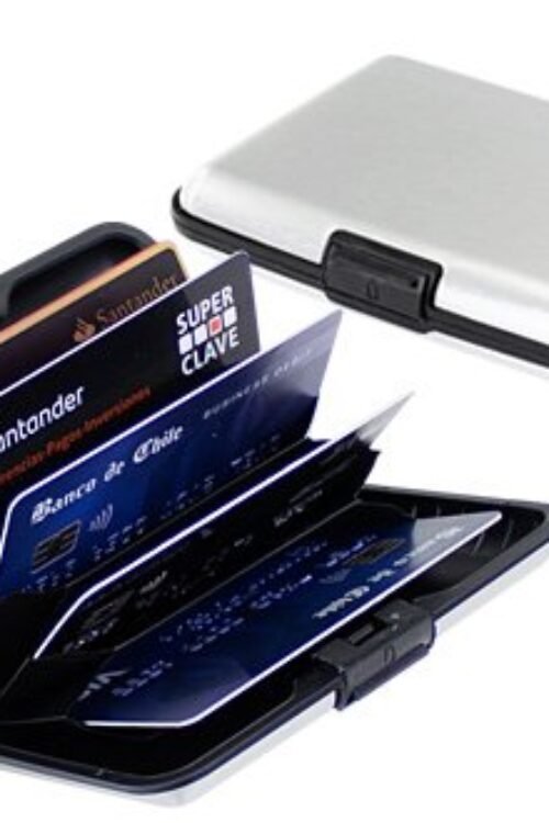 Porta-Tarjetas Anti-Clonación RFID